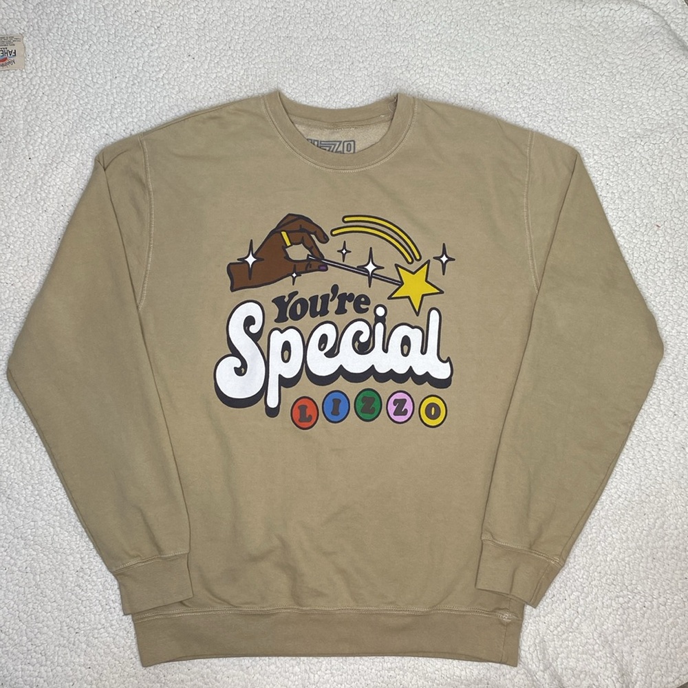 Lizzo Your Special, Sasha Be Fluting Crewneck Sweatshirt: Size Extra Large